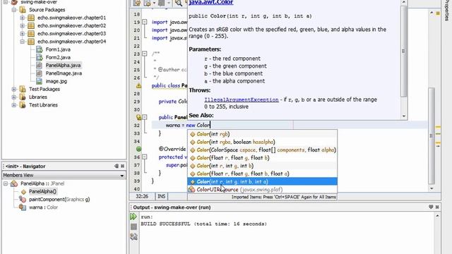 Swing Make Over - 04 manipulasi jpanel смотреть онлайн