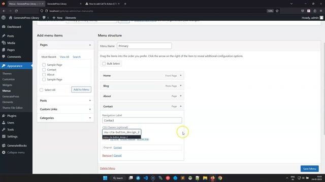 How to Add Call To Action (CTA) Button in the WordPress Menu смотреть онлайн
