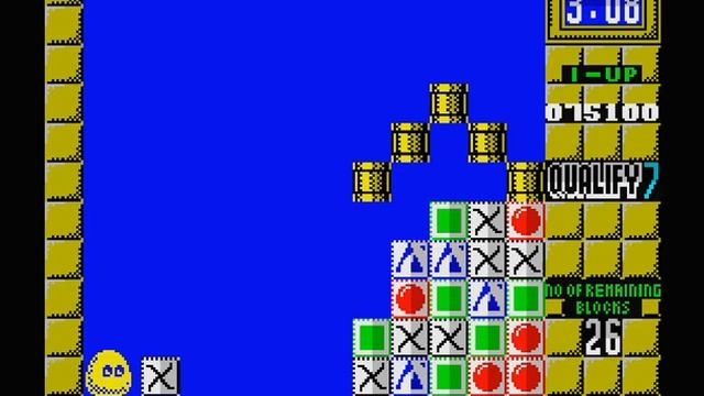 Plotting - прохождение игры головоломки на ZX Spectrum смотреть онлайн