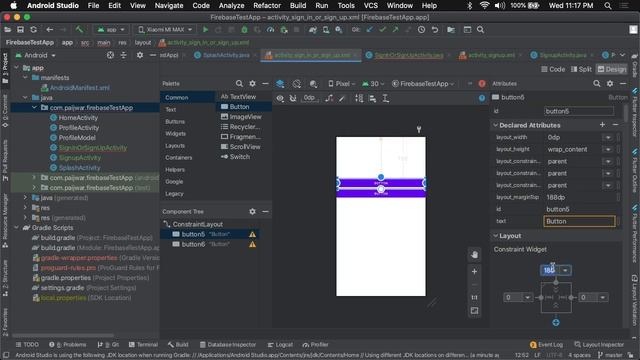 Login with email and password, using Firebase on Android - Part 3 смотреть онлайн