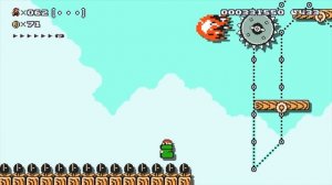 Super Mario Maker - 100 Mario Challenge #27 (Expert Difficulty)