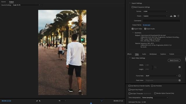 Как Экспортировать Видео для TikTok Без Потери Качества в Adobe Premiere Pro? смотреть онлайн