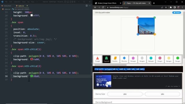 Broken | CSS Creative Image Hover Effects смотреть онлайн