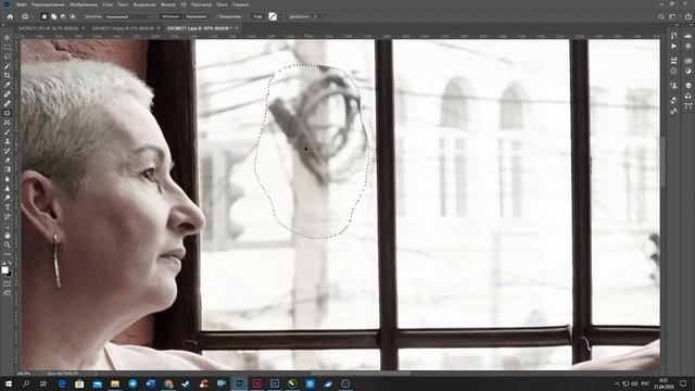 Photoshop. Работа с заплаткой и штампом смотреть онлайн