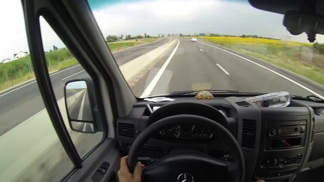 Pov Drive Onboard With GoPro ///Let's Drive/// mercedes Sprinter 313 cdi , смотреть онлайн