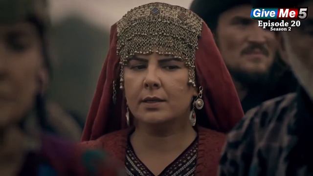 Ertugrul Vs Tugtekin - Kayi Flag Scene смотреть онлайн