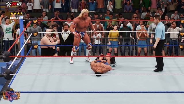 WWE2K18 GAMEPLAY: Tatanka (with Million Dollar Corporation) VS. Lex Luger [incl. Mods] смотреть онлайн