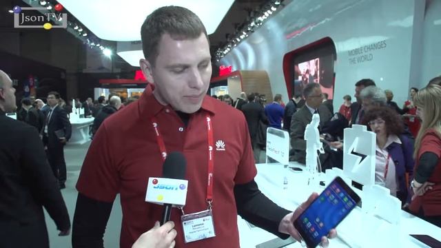 MWC-2014 - Laimonas Petrushevichus - Huawei Devices - Json TV смотреть онлайн