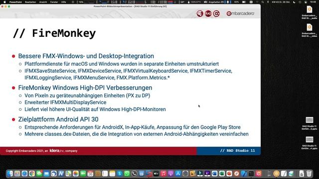 Embarcadero Webinar: RAD Studio 11 Vorstellung смотреть онлайн