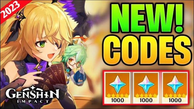 NEW GENSHIN IMPACT CODES 2023 GENSHIN IMPACT CODES смотреть онлайн