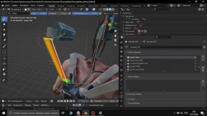 blender привязка меша к кости для Slipgate