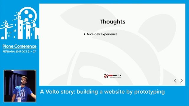 Nicola Zambello - A Volto story: building a website by prototyping смотреть онлайн