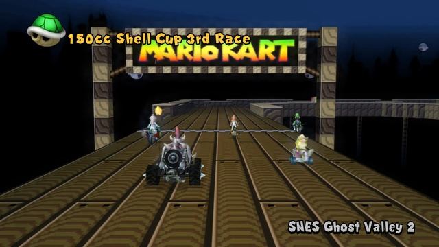 TINY TRACKS Shell Cup MARIO KART WII | Custom Track Mod | 4k60 смотреть онлайн