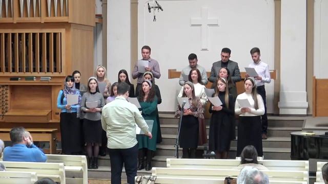 Не унывай Господь всегда с тобой | Пение хора | г.Прага | ЕХБ смотреть онлайн