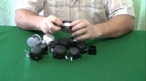 Колеса с фиксатором для мебели
