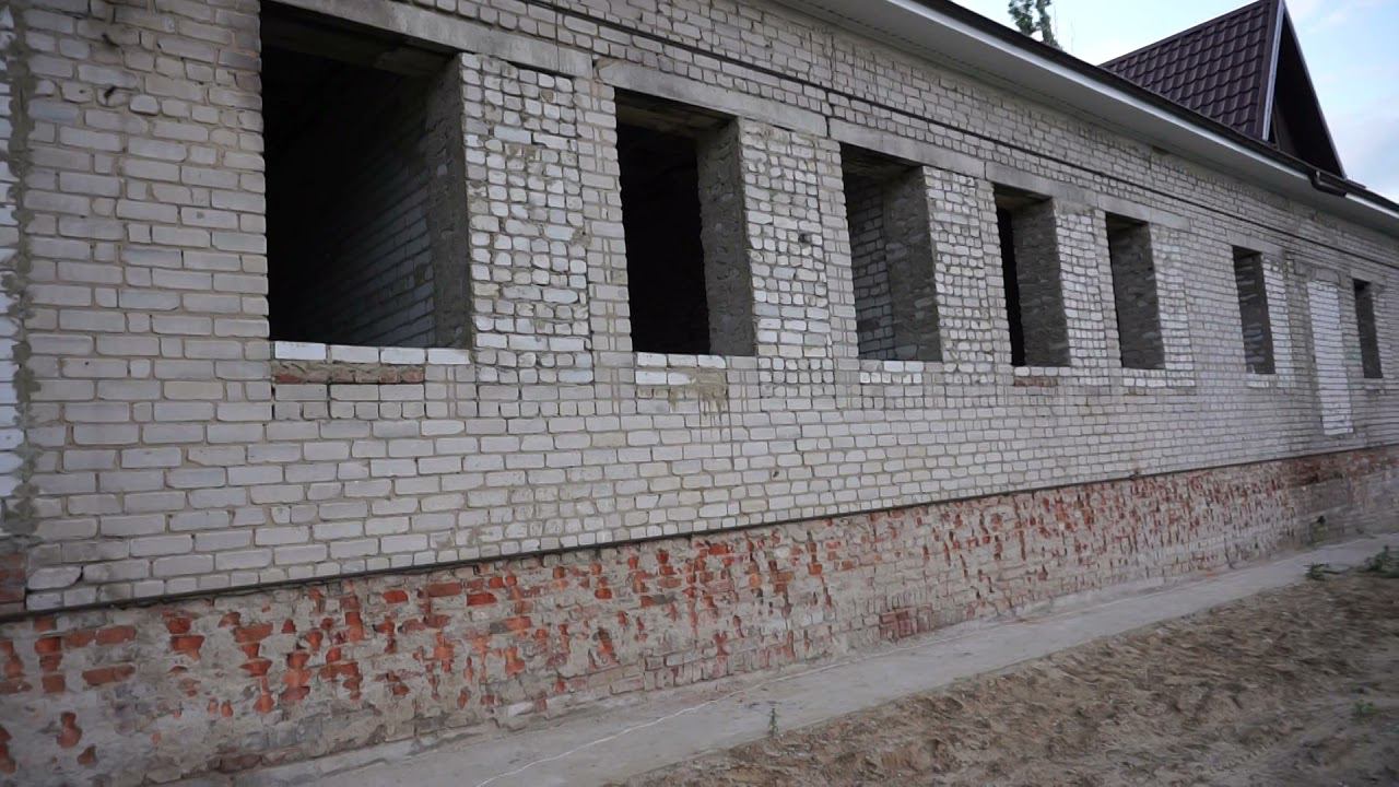 Стяжка дома. Стяжка дома от трещин. Укрепление фундамента. смотреть онлайн