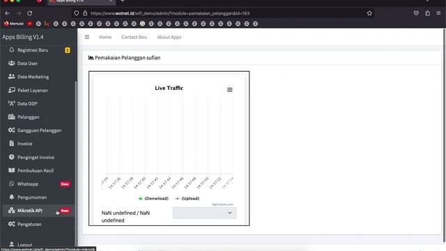 Aplikasi billing ISP Rt/Rw Net dengan API mikrotik dan API Whatsapp смотреть онлайн