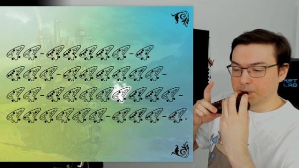 Howl's Moving Castle - Promise of the World - Ocarina tutorial / tabs