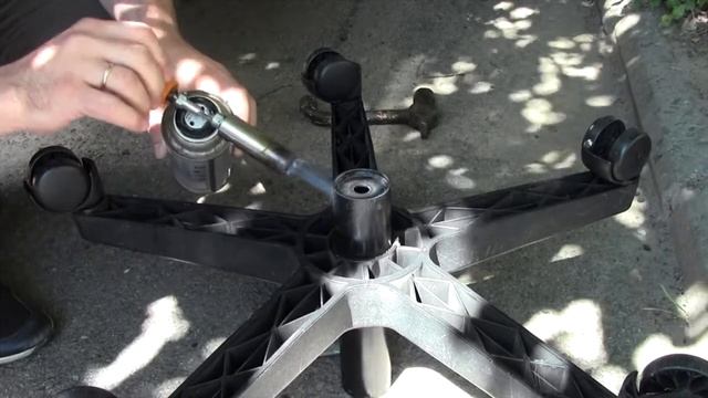 Ремонт офисного кресла своими руками смотреть онлайн