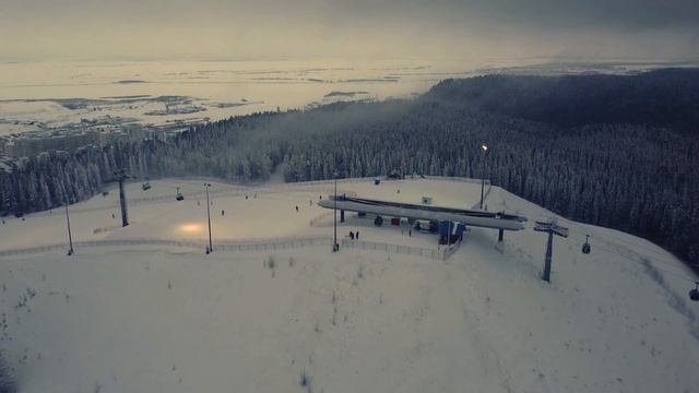 Ханты-Мансийск.Зима 4k DJI смотреть онлайн