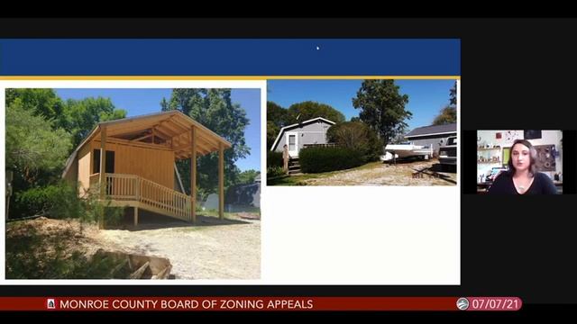 Monroe County Board of Zoning Appeals, July 7, 2021 смотреть онлайн