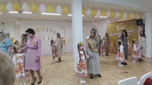 Конкурсное выступление с родителями в детском саду