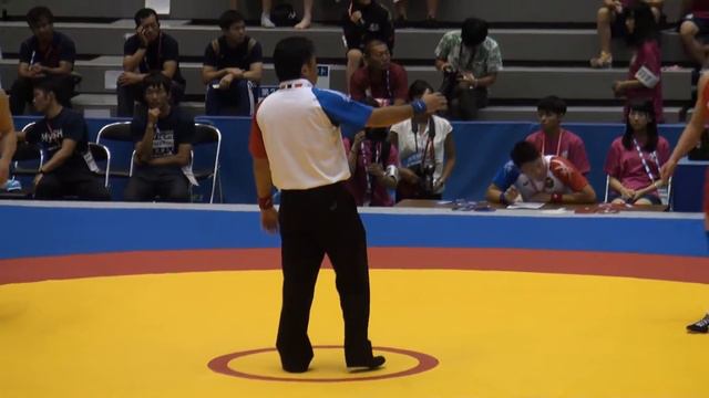 金メダリスト貫禄の攻め【レスリング】男子60kg級 決勝戦　インターハイ смотреть онлайн