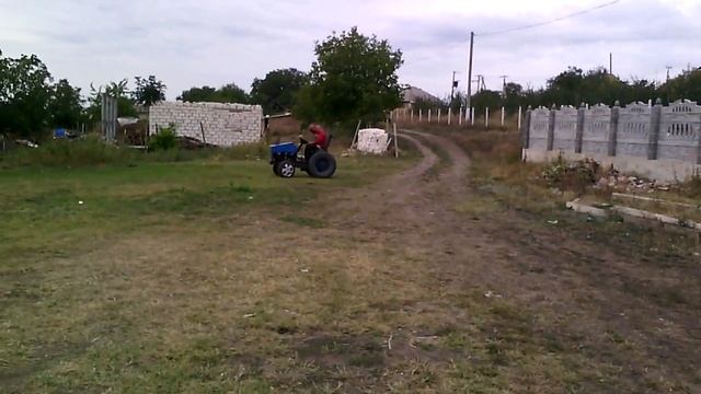 самодельный трактор из ока смотреть онлайн