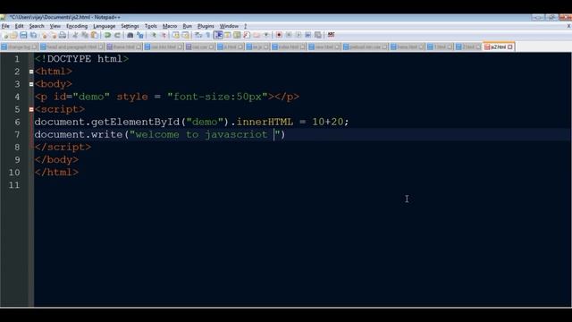 #2 | Printing Output in Javascript # javascript tutorials in tamil смотреть онлайн