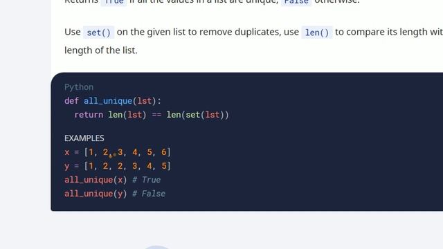 #02 all_unique | 1일 1파이썬 | Python, List, Beginner | 30 seconds of code | 김왼손의 왼손코딩 смотреть онлайн
