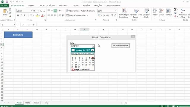 Um Calendário para seus Forms no VBA смотреть онлайн