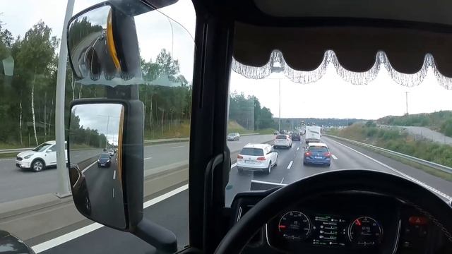 Завязался в развязке | попал на контроль | здравствуй Швеция ??
