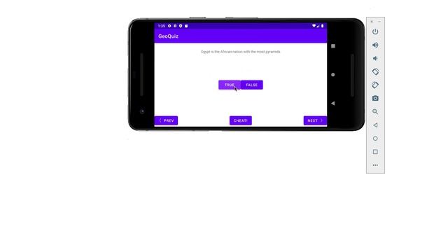 GeoQuiz Android App смотреть онлайн