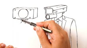 Как нарисовать Камерамена｜Спикермен рисунок Skibidi Toilet