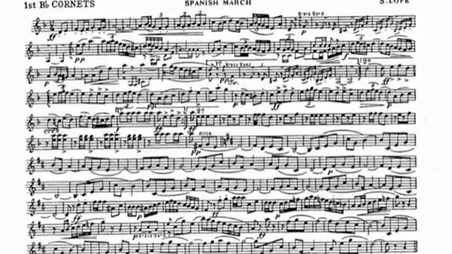 Gallito March 1st Bb flat cornet [ erby trumper ] смотреть онлайн