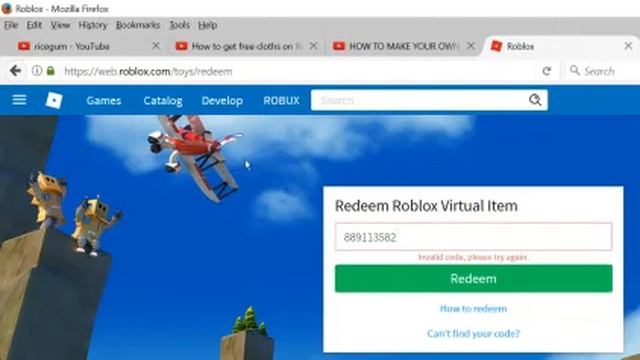 Three Redeem Roblox Codes смотреть онлайн