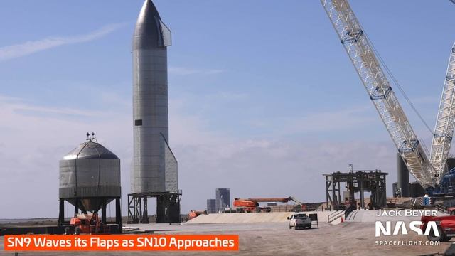 SpaceX Boca Chica: Starship SN10 Rolls Out to the Launch Pad смотреть онлайн