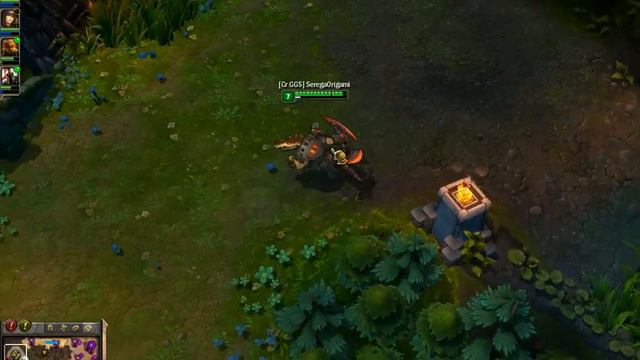 League Of Legends - Renekton Full Gameplay W Russian Comments