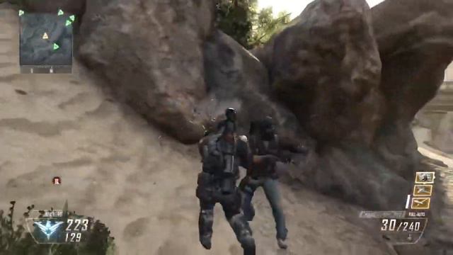 Call Of duty Black ops 2 3rd person Private lobby Gameplay with Bots смотреть онлайн