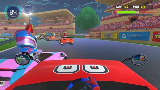 Touring Karts Gameplay (VR Game) смотреть онлайн