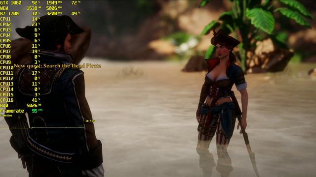 Risen 3 Titan Lords | GTX 1080 OC + Ryzen 7 1700 | 1080p Max Settings | BENCHMARK смотреть онлайн