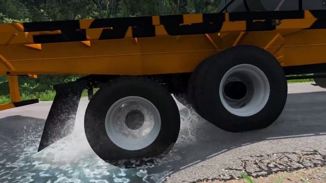 Cars vs Potholes #8 (a puddle) - BeamNG.Drive смотреть онлайн