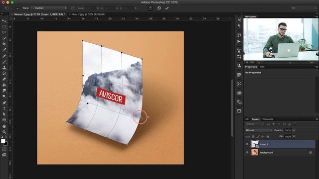 Как создавать мокапы. Использование смарт-объектов. Фотошоп