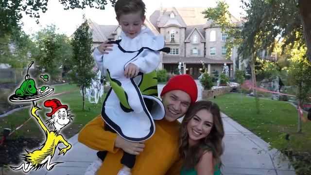 HALLOWEEN COSTUMES with 16 KiDS! ? *YARD TOUR*? смотреть онлайн