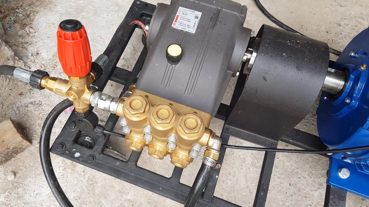 Грузовая мойка самообслуживания HAWK 300 бар для мойки спецтехники смотреть онлайн