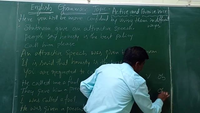ACTIVE and PASSIVE VOICE смотреть онлайн