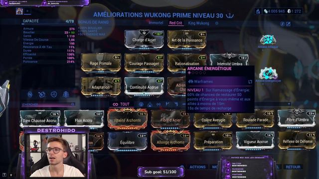 Nouveau Build BROKEN sur Wukong Prime | Build Red Crits | Warframe [FR] смотреть онлайн