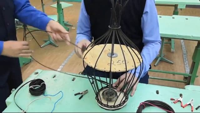 Изготовление декоративной корзинки из Ротанга. смотреть онлайн