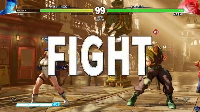 Street Fighter V Gameplay - Survival Mode - Normal Difficulty - Cammy смотреть онлайн