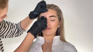 ОКРАШИВАНИЕ БРОВЕЙ КРАСКОЙ BRONSUN новая формула / мой способ оформления бровей